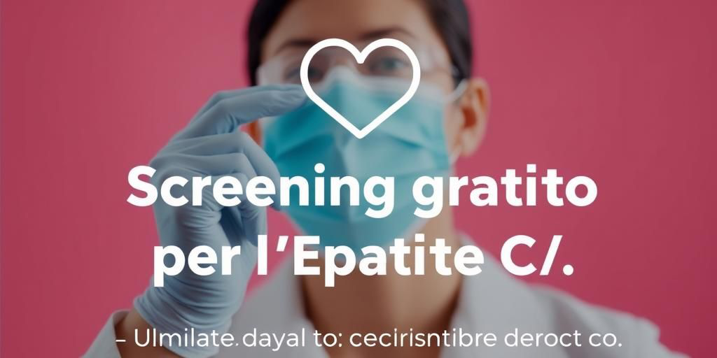 Screening gratuito per l'Epatite C: ultima seduta il 19 dicembre