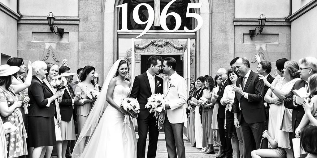 Potentino celebra il 1965: 45 matrimoni, record storico per la comunità