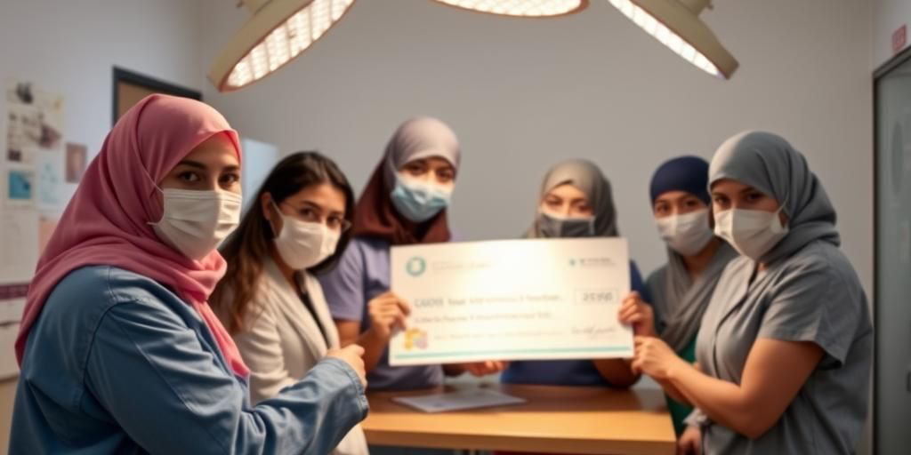 Donazione di oltre 5.000 euro alla chirurgia pediatrica di Sassari, iniziativa di giovani lavoratori stagionali