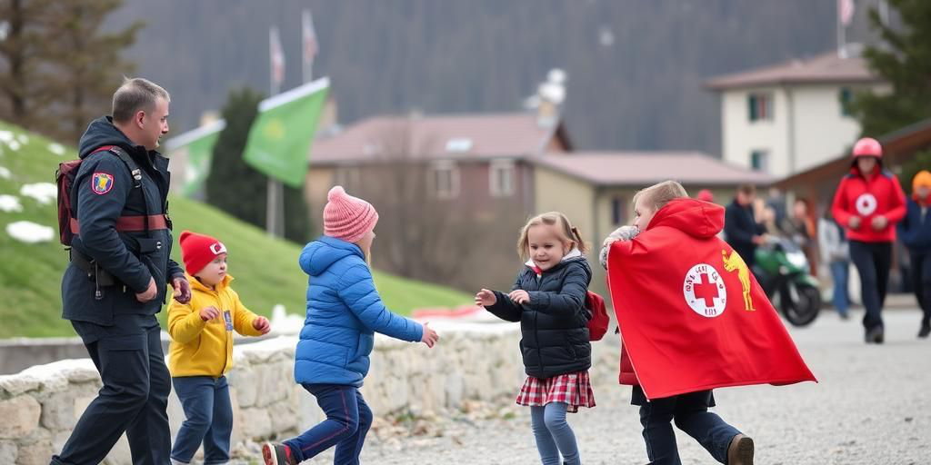 Carabinieri donano giochi ai bambini di Aosta con l’aiuto della Croce Rossa