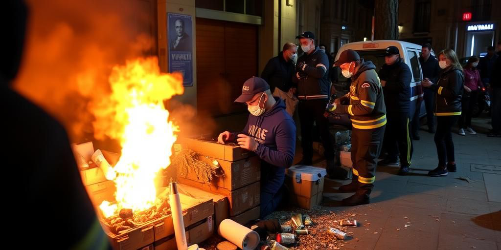 Napoli: 44 kg di esplosivo sequestrati e detonati in sicurezza durante il Capodanno