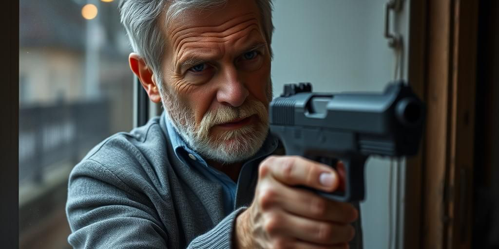 Uomo di 60 anni denunciato per lesioni aggravate dopo aver sparato da una finestra con pistola ad aria compressa