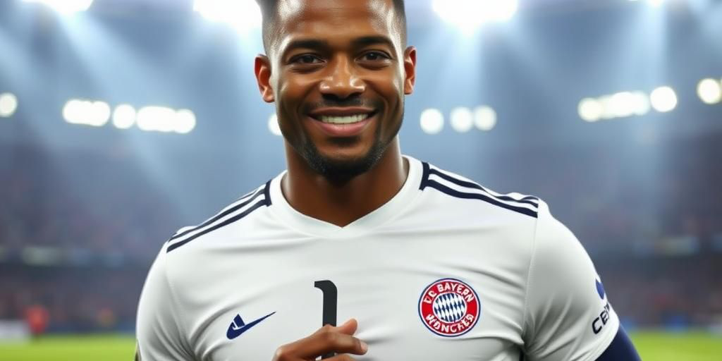 Vincent Kompany premiato per il successo con il Bayern München