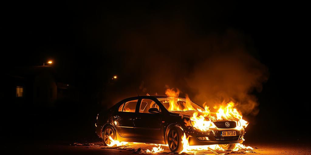 Brindisi: due sportelli Unicredit distrutti e auto rubata incendiata durante la notte