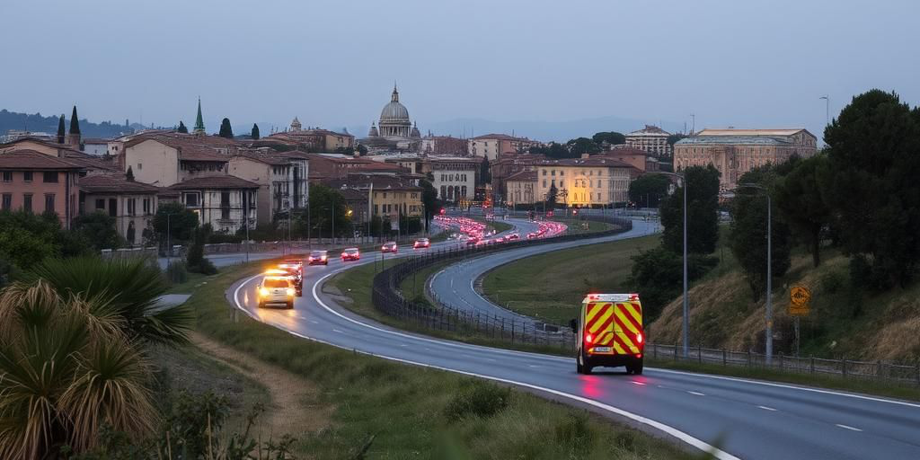 Incidente sull'A1 a Orte: tre feriti e 20 km di coda verso Roma
