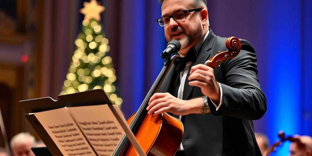 Giulio Cilona al comando dell'Orchestra Rai per il concerto di Natale a Torino