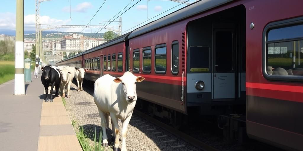 Treno investe gregge di pecore tra Empoli e San Romano: 22 animali morti e 10 treni cancellati tra Pisa e Firenze