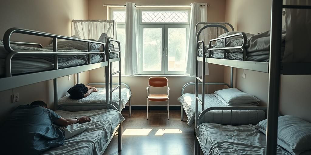 Dormitorio abusivo di 9 persone scoperto vicino alla ditta Prato