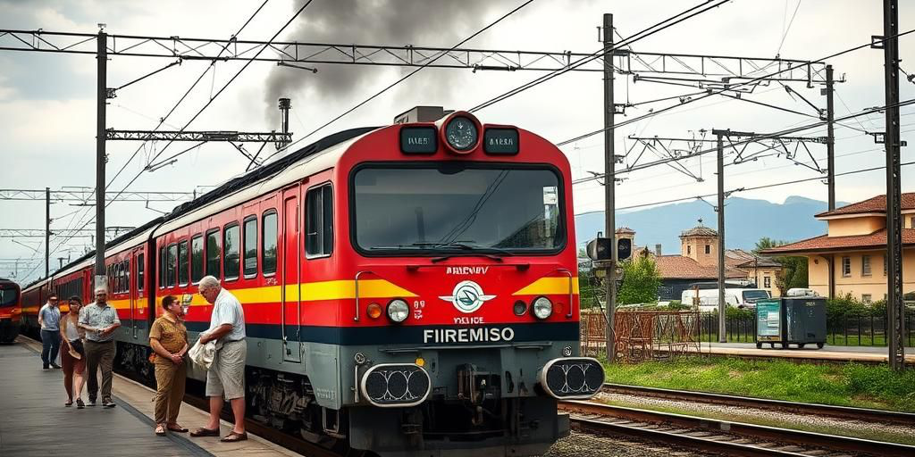 Fattore di 20 animali travolti sulla ferrovia Firenze‑Pisa, fermo dei treni