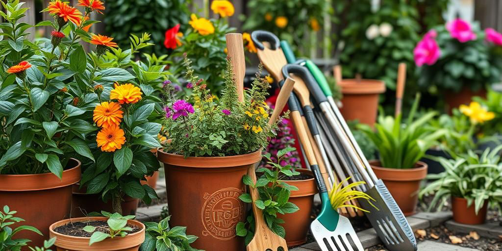 Questo puoi farlo: separare strumenti per auto da quelli per giardinaggio con contenitori colorati
