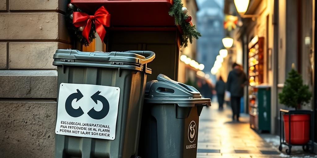 Modifiche alla raccolta porta a porta dei rifiuti durante Natale e Capodanno: 1° gennaio servizio regolare nei centri storici
