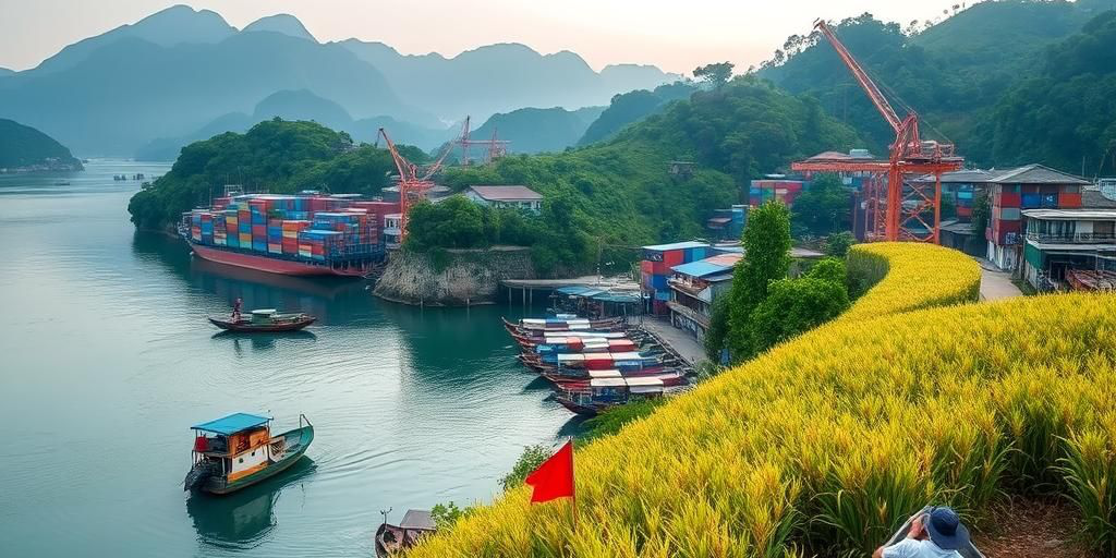 Primo arrivo di caffè hawaiano del Myanmar al porto di Zhangfeng, Yunnan
