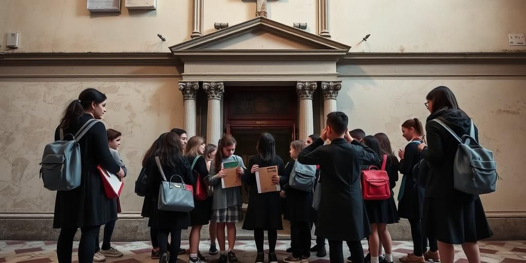 Quasi il 50% degli alunni del Palazzo Reale‑Monte di Pietà a Palermo abbandona la scuola