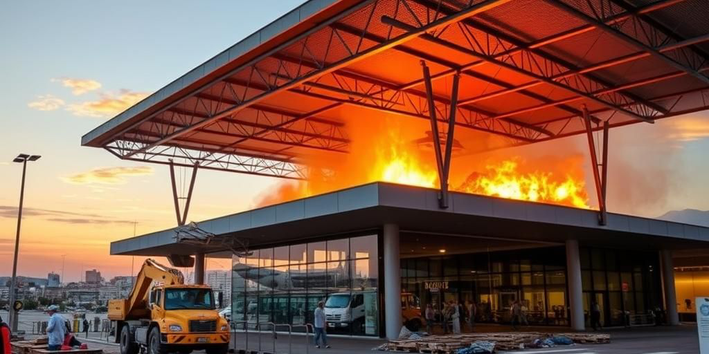 Catania: demolizione della struttura Morandi per il nuovo Terminal B dell’aeroporto