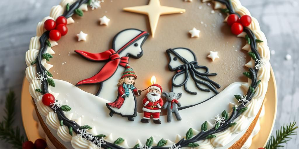 Torte natalizie personalizzate: tecniche, popolarità e consigli pratici