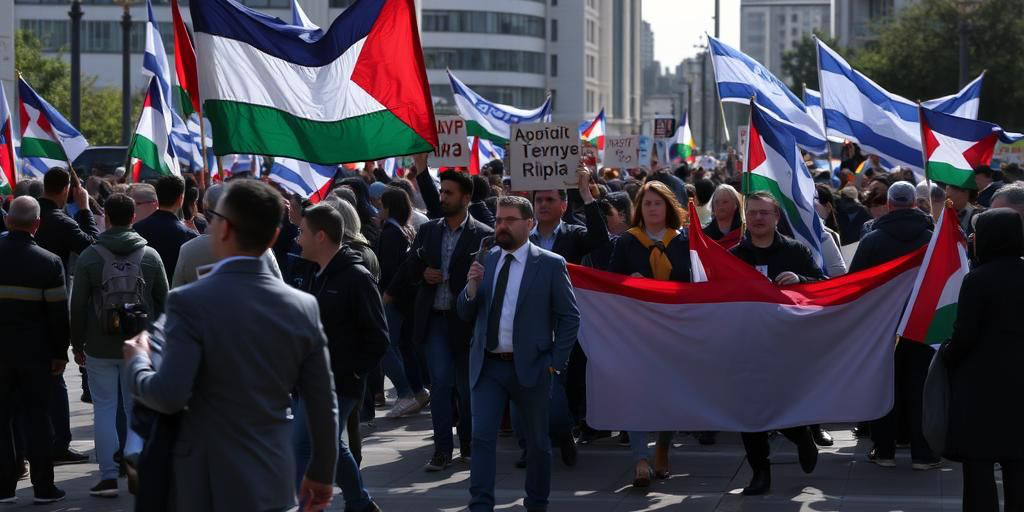Manifestazione a Tel Aviv: migliaia di persone protestano contro il governo a Piazza Beima