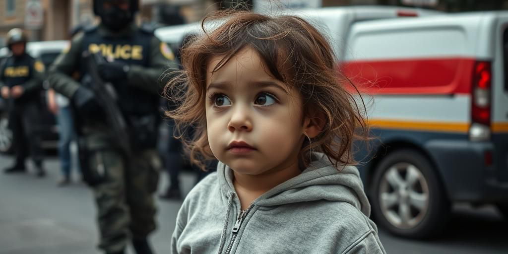 Otto individui armati arrestati nel Rione Sanità di Napoli: la foto di una bambina testimonia l'operazione contro la camorra