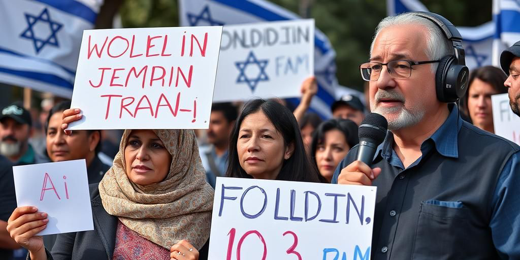 Protesta con teste di famiglie davanti a Holldai e Aharon Barak: motivazioni spiegate su 103 FM