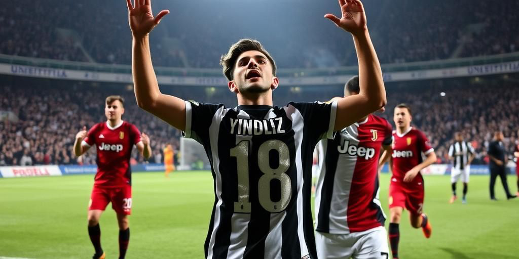 Yildiz: la vittoria su Roma è un passo importante per la Juventus