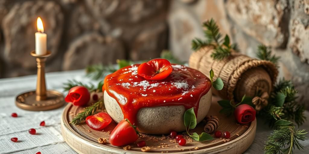 Terni: presepe con mangiatoia rossa per ricordare le vittime di femminicidio