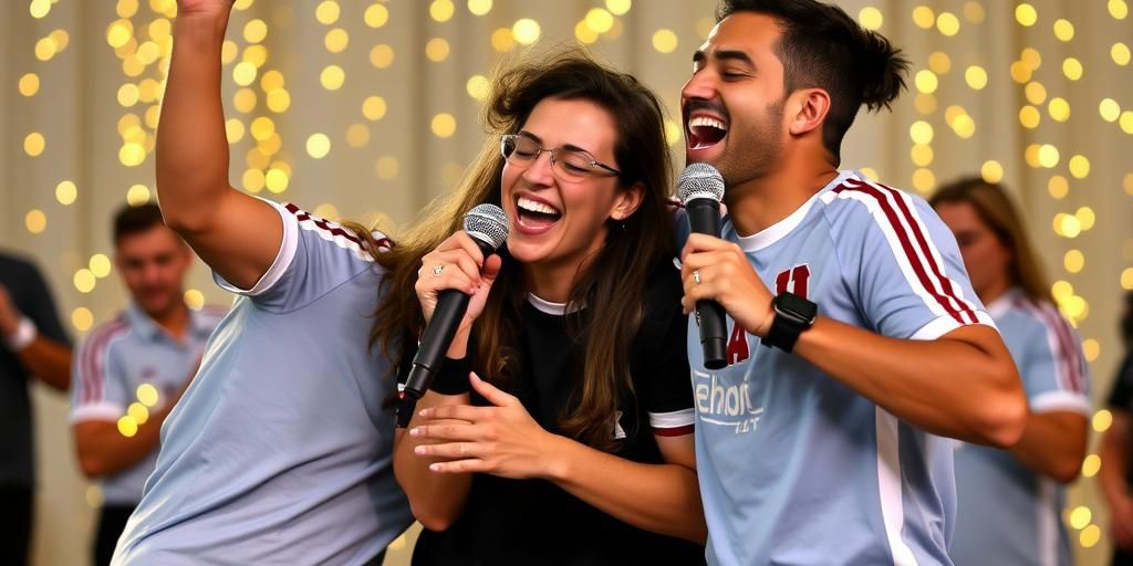 Decaro celebra la formazione della giunta con karaoke e trenino