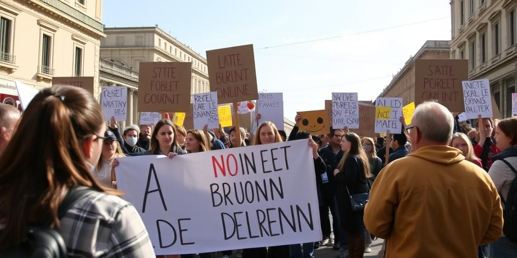 Comitato per la Remigrazione organizza flash mob ad Ascoli per denunciare il degrado e i bivacchi