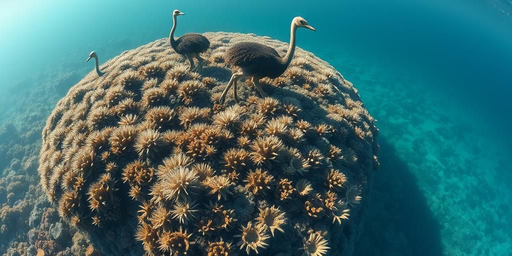Costruzione di un grande reef di ostriche per ripristinare l'ecosistema marino nella costa del Norfolk