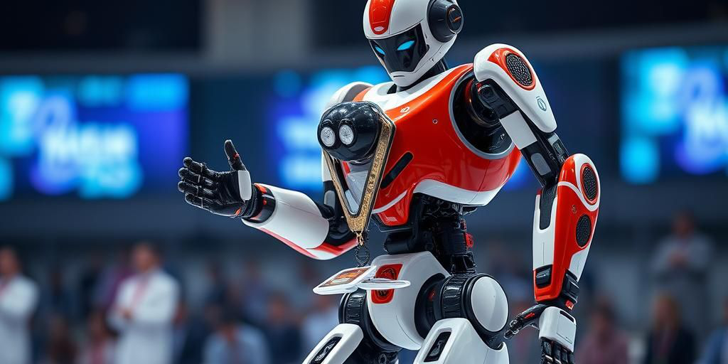 Robot cinese vince la competizione di robot da combattimento a Abu Dhabi