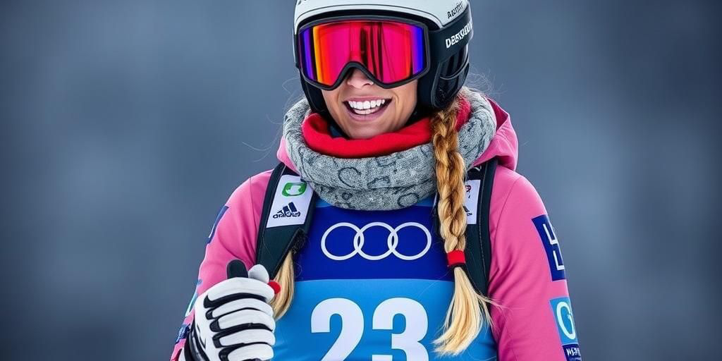 Lindsey Vonn, 41, aggiunge un nuovo podio alla sua rinascita nella Coppa del Mondo di super‑G