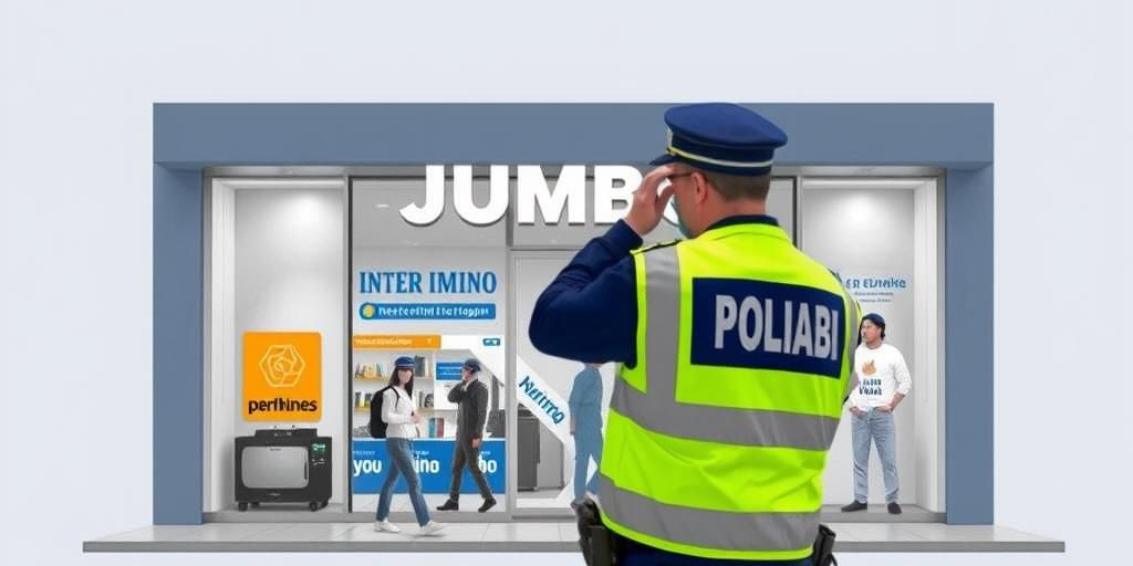 Vetrine del nuovo negozio JUMBO a Netanya si sono rotte: polizia indaga