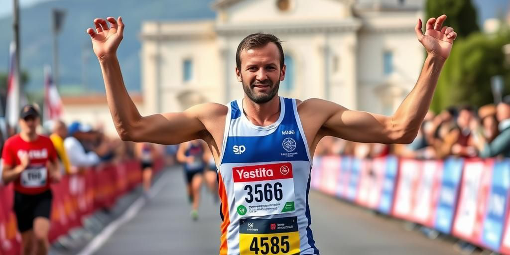 Dmitriy Nedelin vince la Maratona di Pisa con nuovo record personale