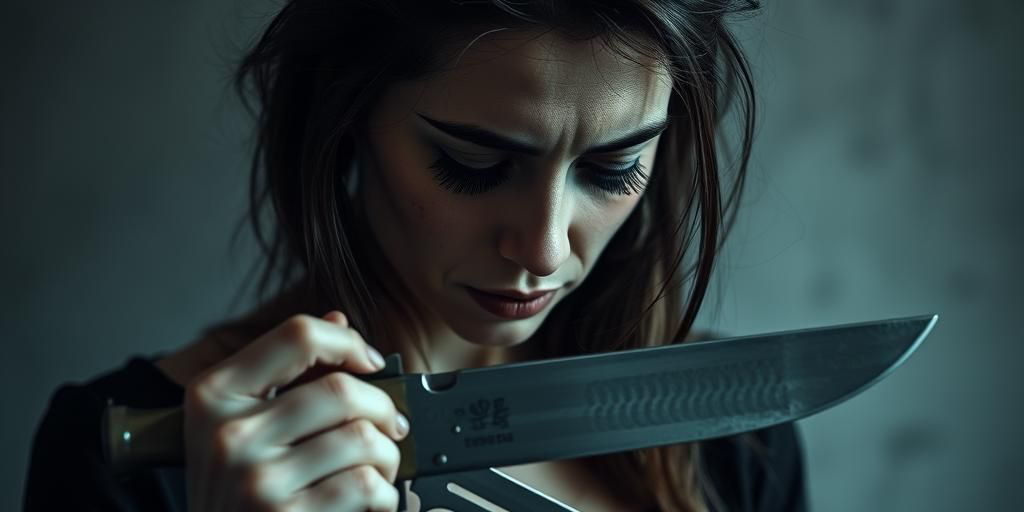 Donna gravemente ferita da aggressione con coltello, aggressore si suicida