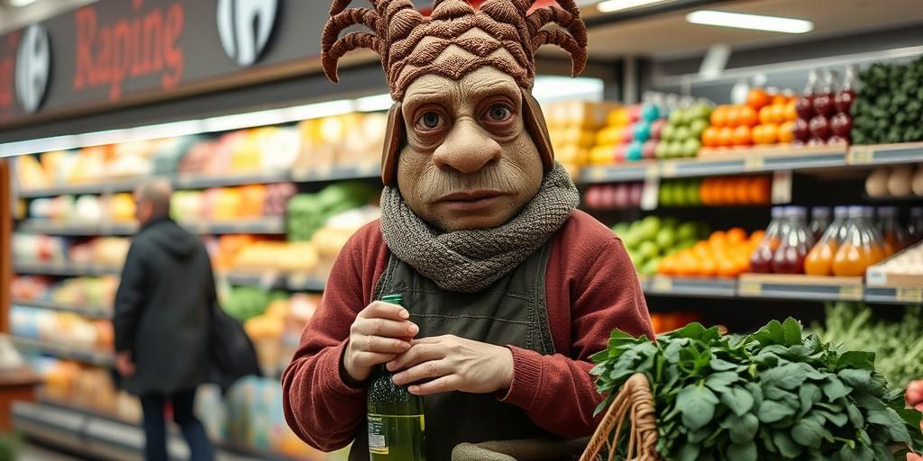 20enne tenta rapina al Carrefour di Via Torino, lancia bottiglia e accoltella cassiere davanti a clienti