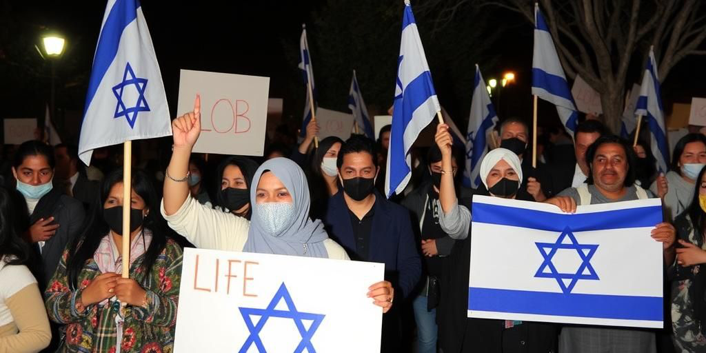 Cittadini di Kiryat Shmona protestano per l'evento introdotto troppo presto dal governo