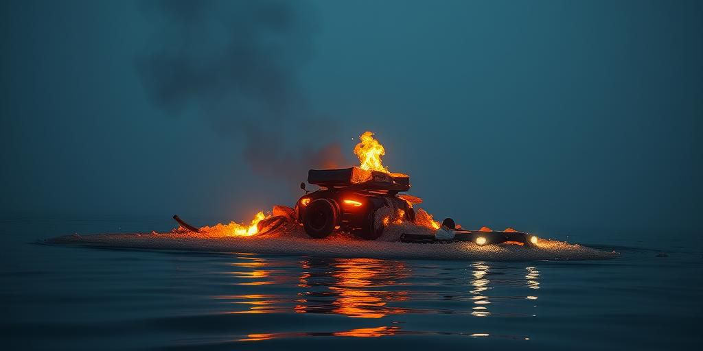Auto finita nel lago di Ceresio: vigili del fuoco la recuperano a 20 metri di profondità