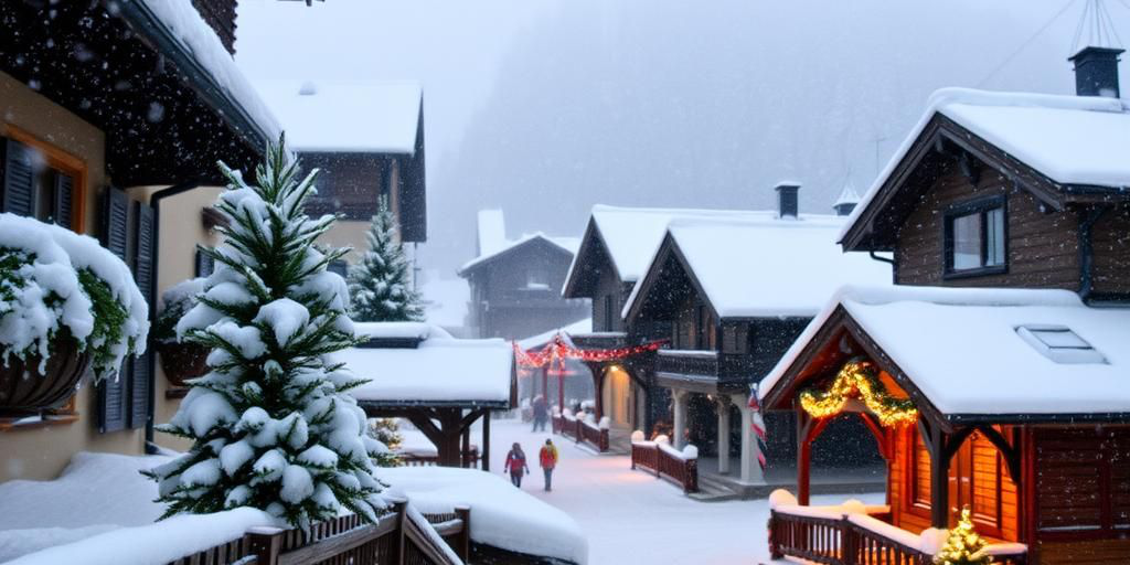 Natale in Valle d'Aosta: Precipitazioni scarse, neve prevista a 1.000 metri