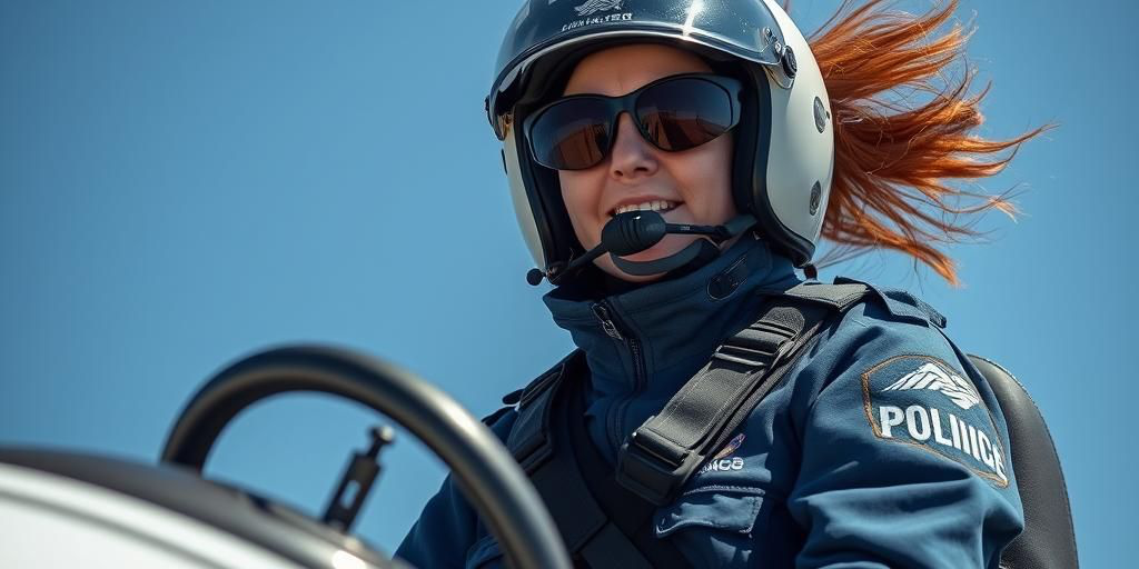 Adele Gesso, poliziotta disabile, diventa la prima al mondo a pilotare una mongolfiera