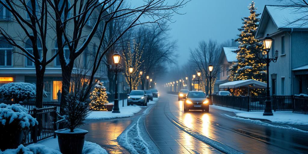 Previsioni meteo per Natale: pioggia intensa e temperature più fresche