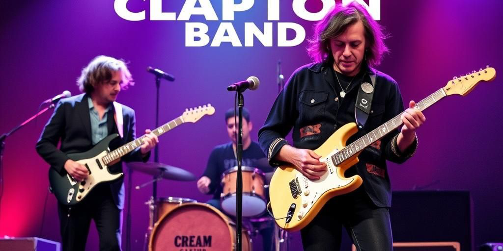 The Cream of Clapton Band si esibirà al Teatro Mediterraneo della Mostra d’Oltremare il 24 marzo