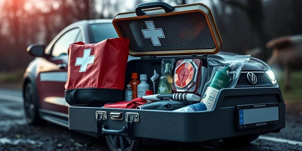 Questo puoi farlo: creare un kit di emergenza auto con torcia, cavi e triangolo a portata di mano