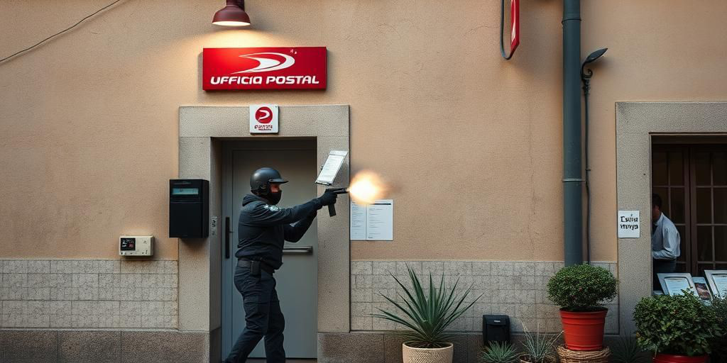 Assalto con esplosivo a ufficio postale di Cosentino: danni alle abitazioni circostanti