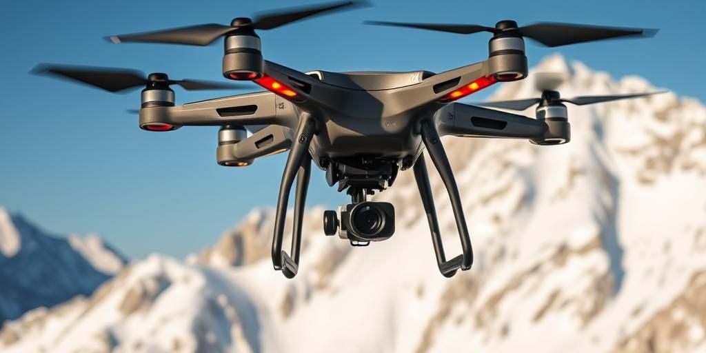 Drone aiuta a localizzare e salvare due alpinisti in difficoltà sui Sibillini
