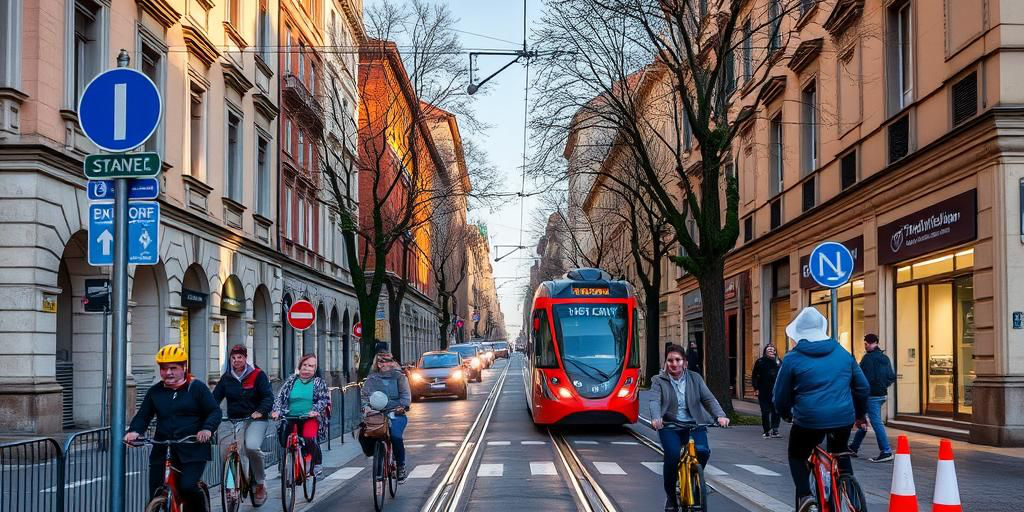 Via Indipendenza a Bologna riaperta a pedoni e ciclisti: un passo per il tram