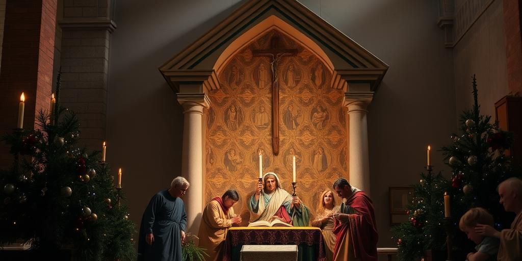 Presepe Antinori in mostra nella chiesa neo‑gotica di Prati dal 23 dicembre al 18 gennaio