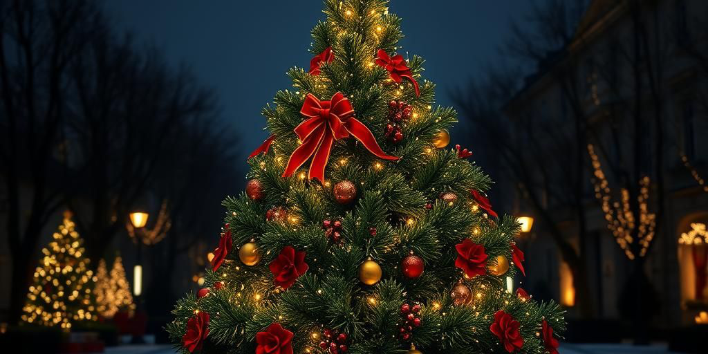 Albero di Natale rotante di Maria Bellanova torna in TV dopo cinque anni di popolarità online