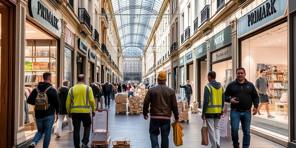 Sciopero dei lavoratori Primark a Bari per pause cronometrate e turni eccessivi