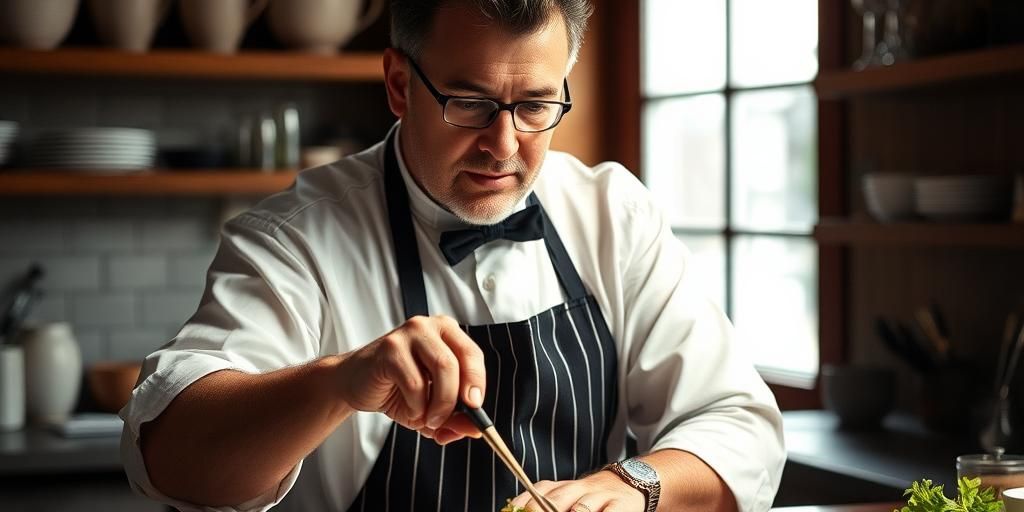 Roberto Conti: chef che dirige più attività culinarie senza ristorante, gestendo cucina come un’azienda