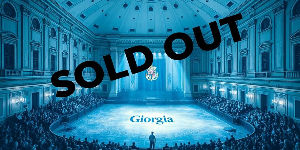 Giorgia al Palazzo dello Sport dell'Eur: due concerti sold out