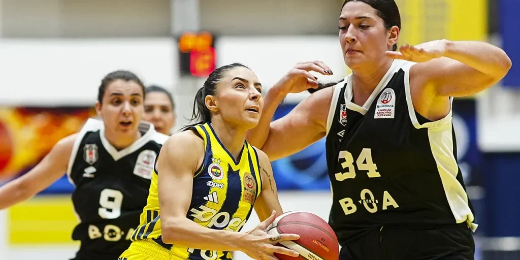 Fenerbahçe Opet vince Beşiktaş BOA 107-78 nella 8ª settimana della Women's Basketball Super League
