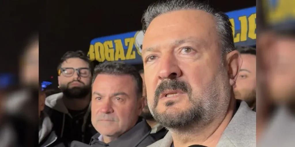 Ertan Torunoğulları parla dopo l'arresto di Sadettin Saran, presidente del Fenerbahçe